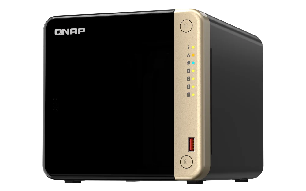 ตัวอย่าง NAS QNAP TS-464